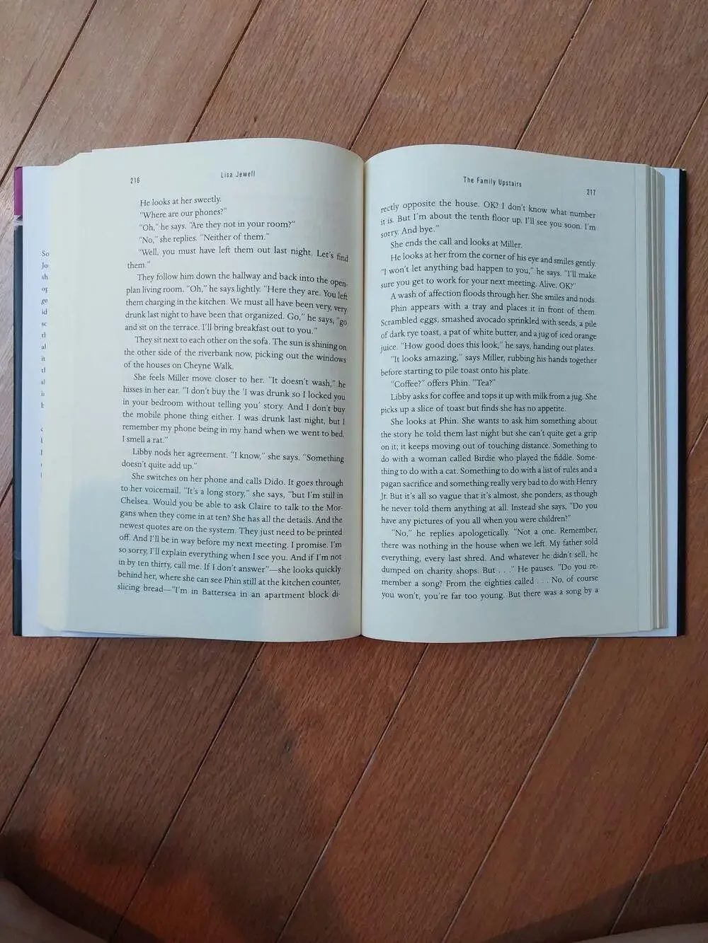 The Family Upstairs: A Novel by Lisa Jewell Hardcover Book